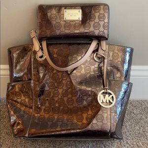 Michael Kors purse and wallet